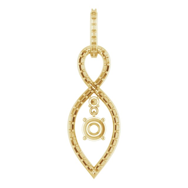 Infinity-Inspired Pendant