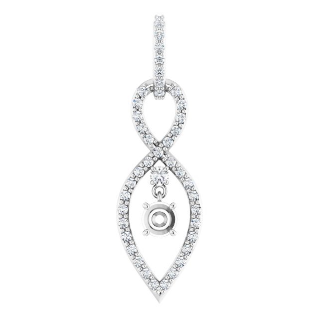 14k White Gold