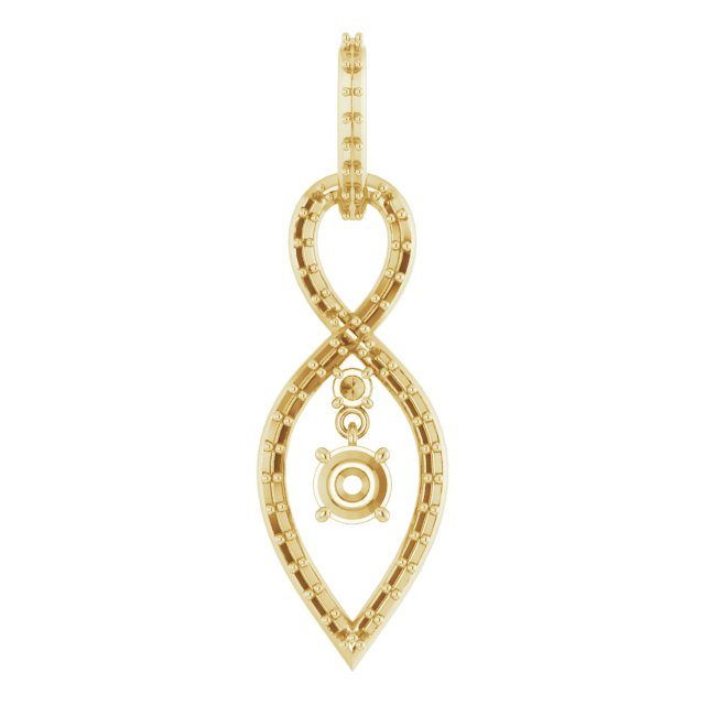 Infinity-Inspired Pendant