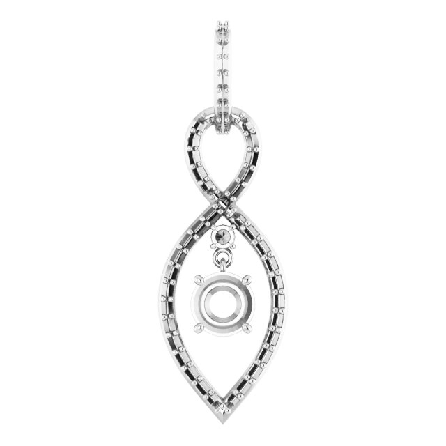 Infinity-Inspired Pendant