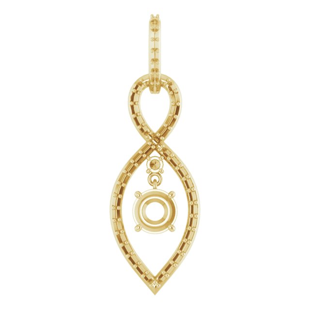 Infinity-Inspired Pendant