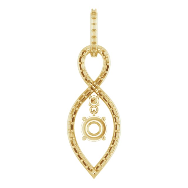 Infinity-Inspired Pendant