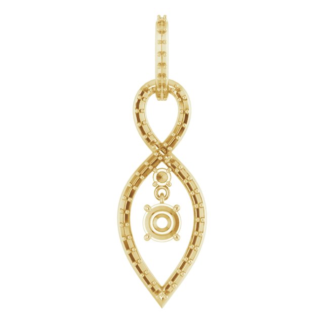 Infinity-Inspired Pendant