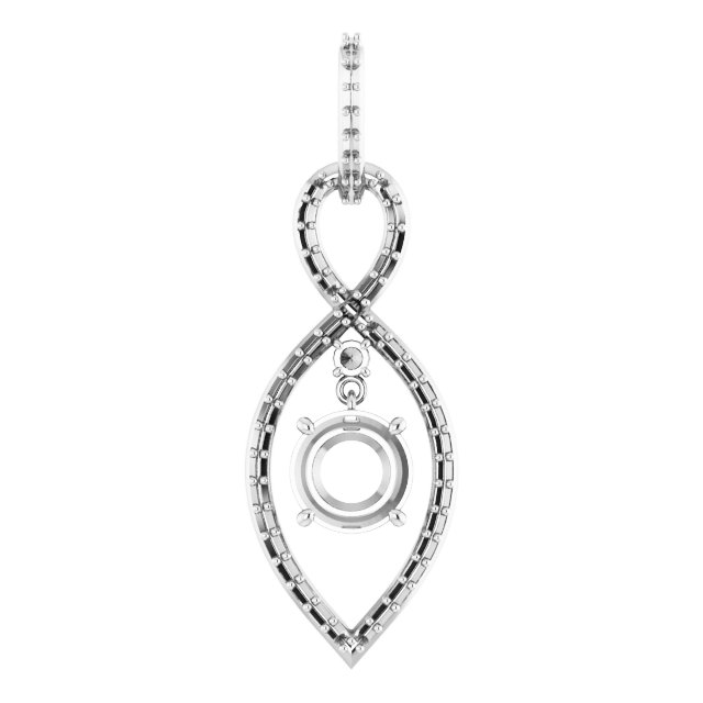 Infinity-Inspired Pendant