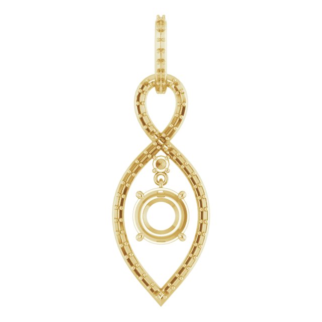 Infinity-Inspired Pendant