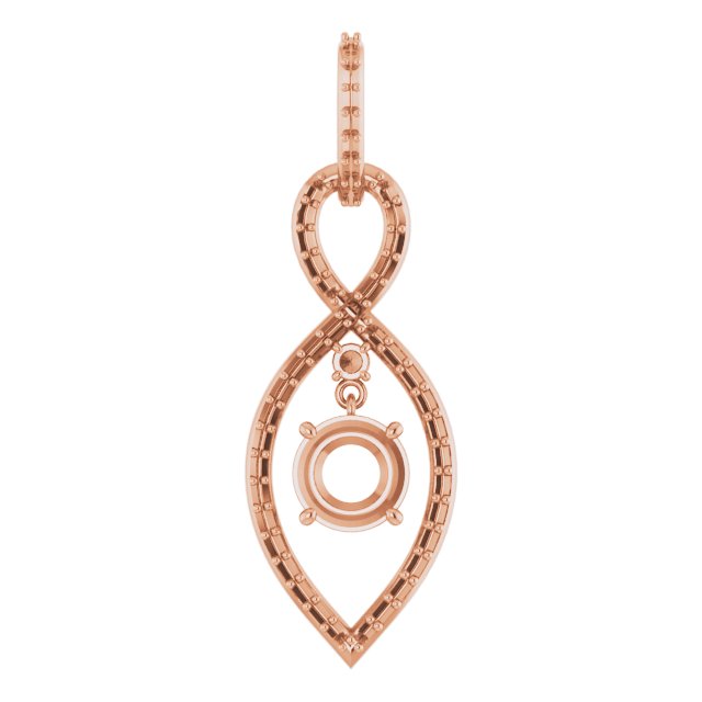 Infinity-Inspired Pendant