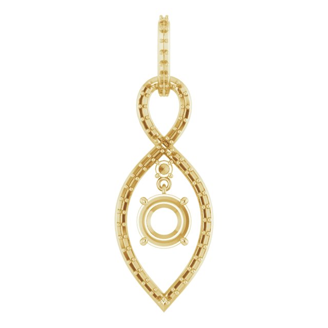 Infinity-Inspired Pendant