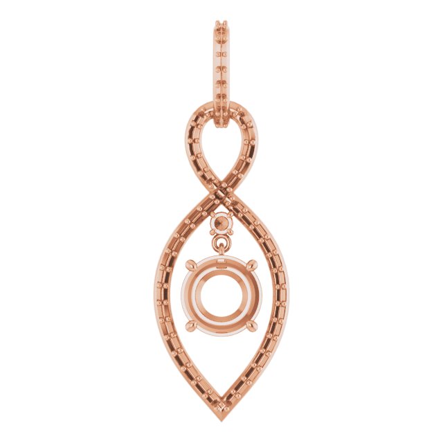 Infinity-Inspired Pendant