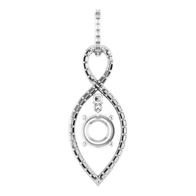 Infinity-Inspired Pendant