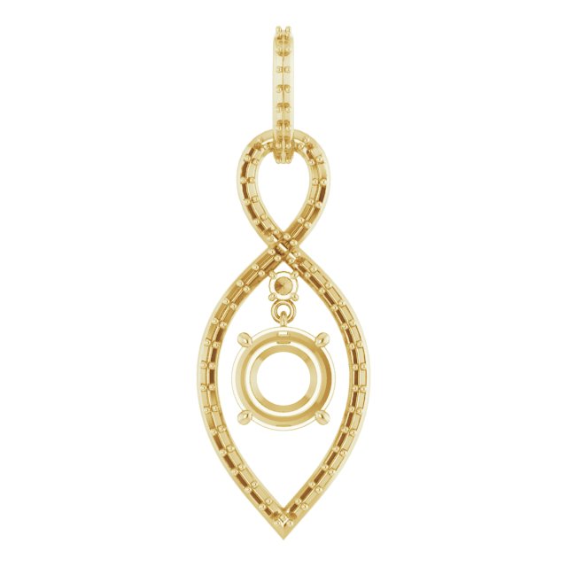 Infinity-Inspired Pendant