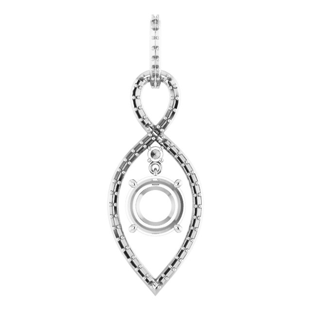 Infinity-Inspired Pendant
