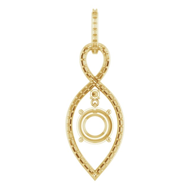 Infinity-Inspired Pendant
