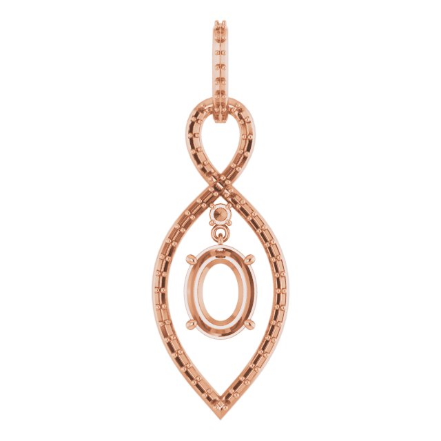 Infinity-Inspired Pendant