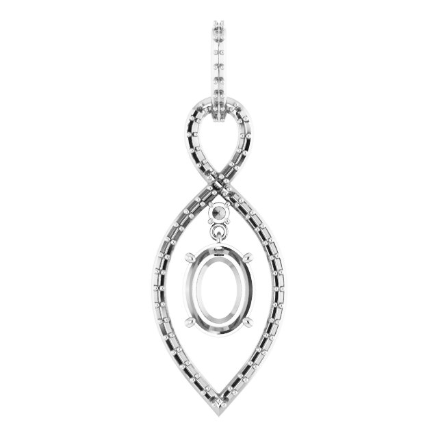 Infinity-Inspired Pendant