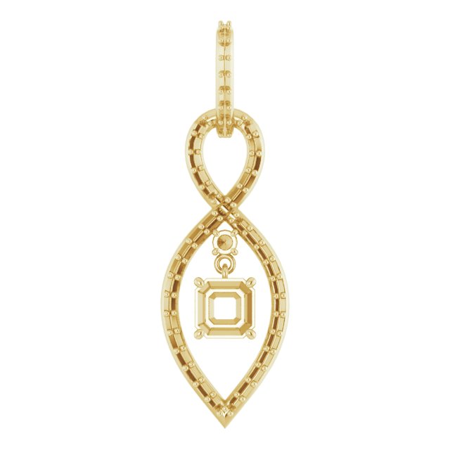 Infinity-Inspired Pendant