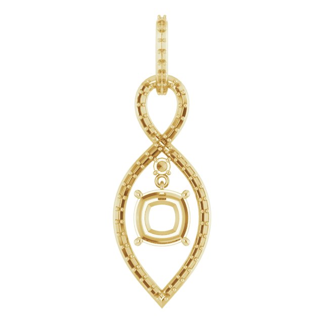 Infinity-Inspired Pendant