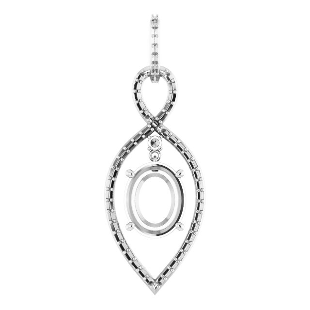 Infinity-Inspired Pendant