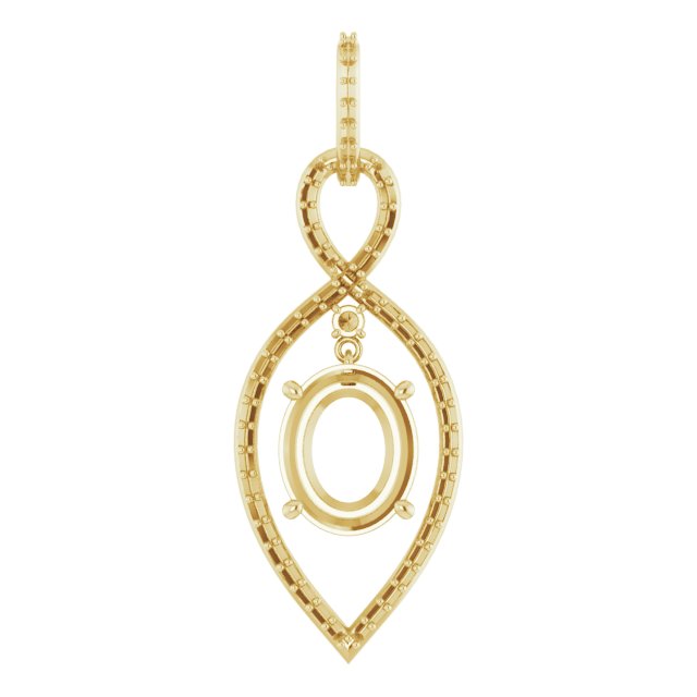 Infinity-Inspired Pendant