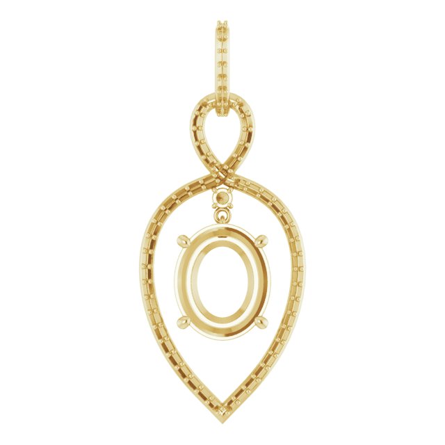 Infinity-Inspired Pendant