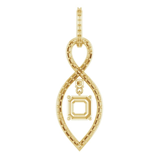 Infinity-Inspired Pendant