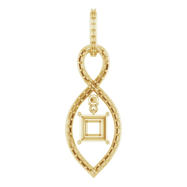 Infinity-Inspired Pendant