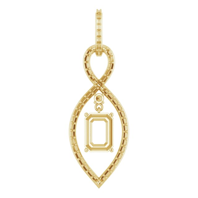Infinity-Inspired Pendant
