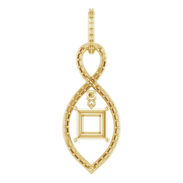 Infinity-Inspired Pendant