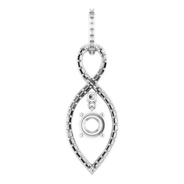 Infinity-Inspired Pendant