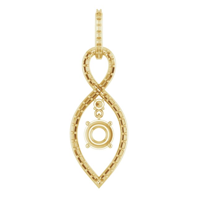 Infinity-Inspired Pendant