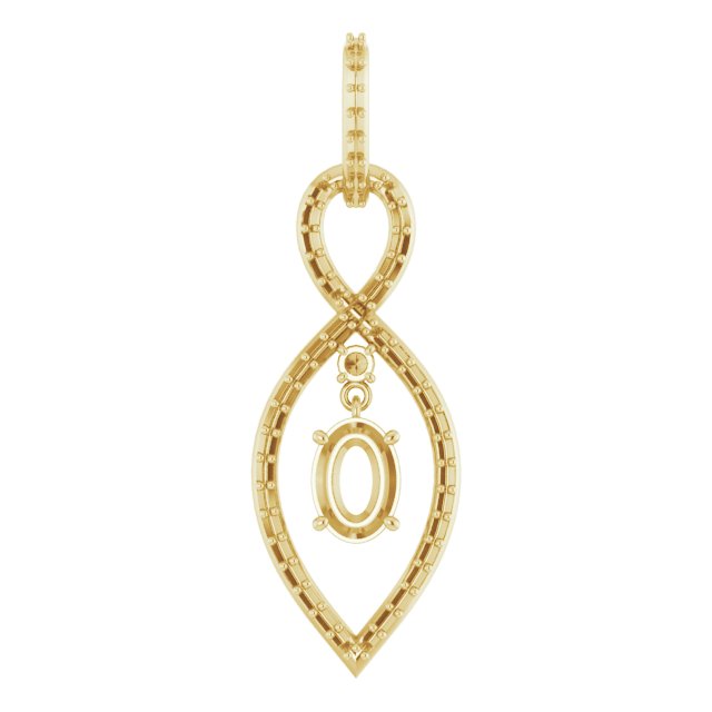 Infinity-Inspired Pendant
