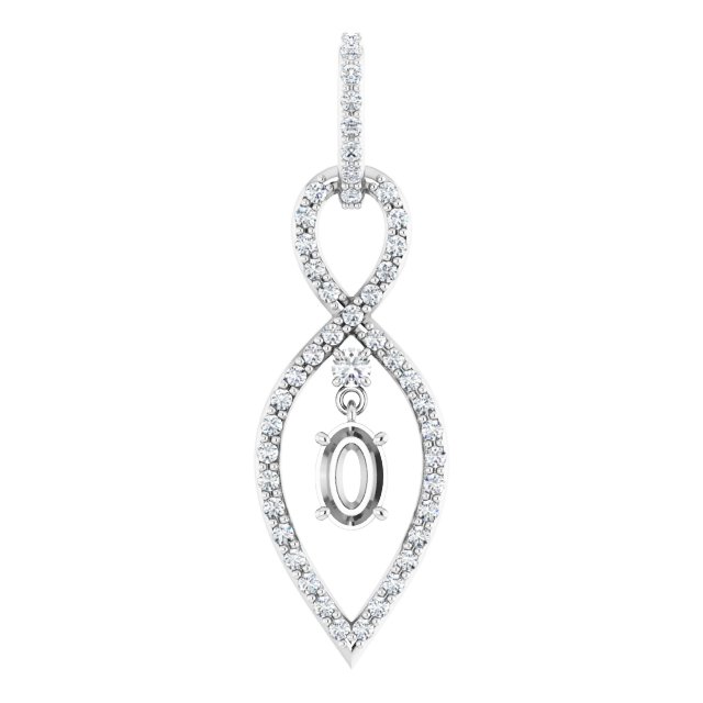 14k White Gold