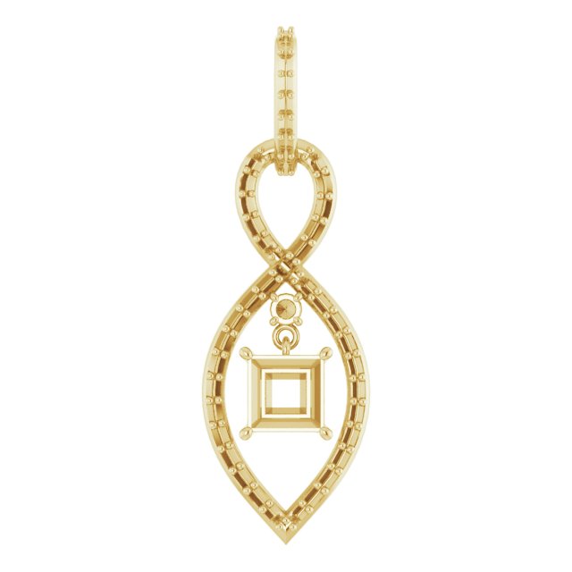 Infinity-Inspired Pendant
