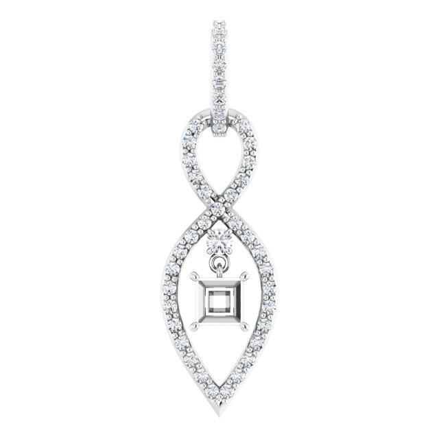 14k White Gold