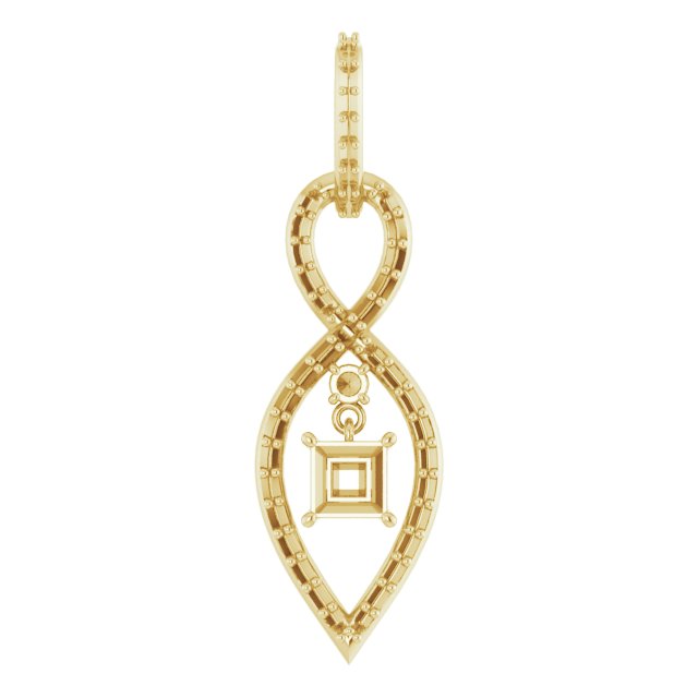 Infinity-Inspired Pendant