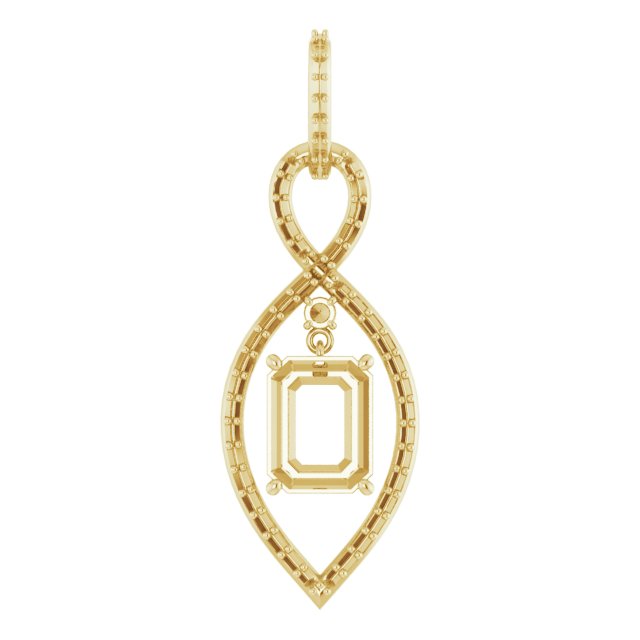 Infinity-Inspired Pendant