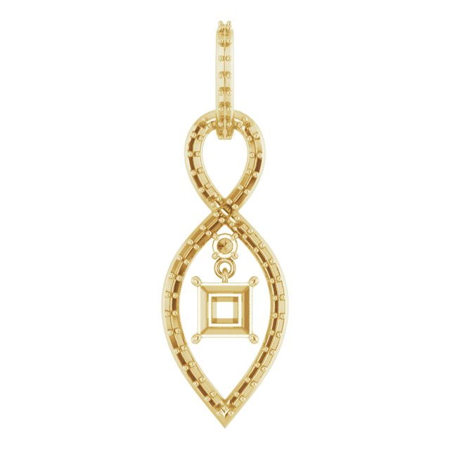 Infinity-Inspired Pendant