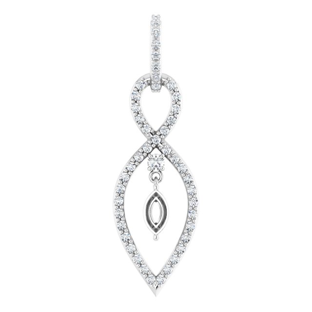 14k White Gold