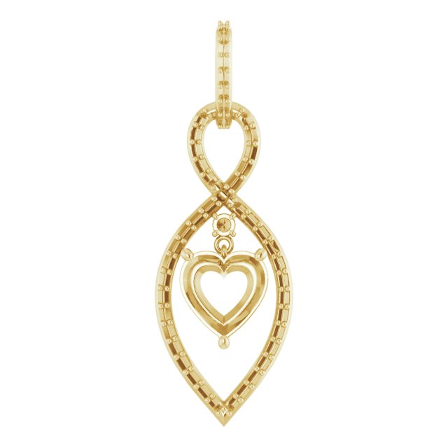 Infinity-Inspired Pendant