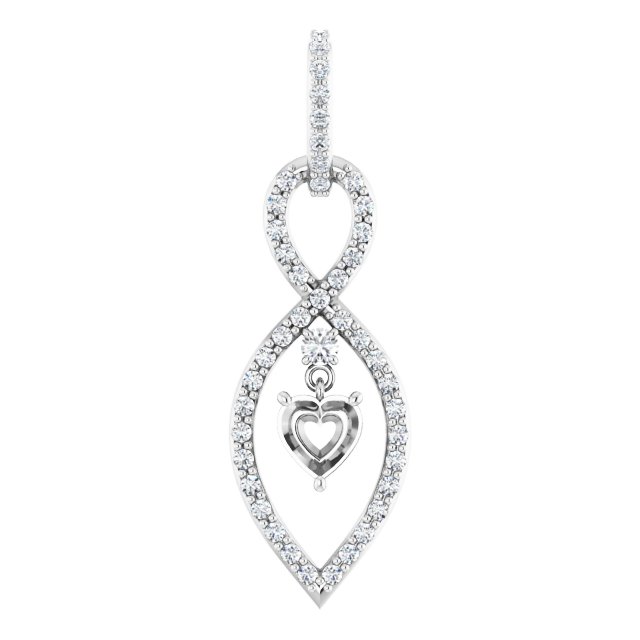 14k White Gold