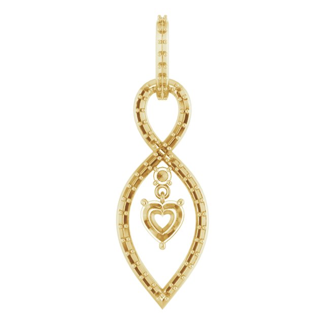Infinity-Inspired Pendant