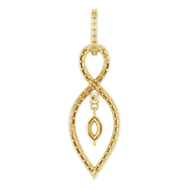 Infinity-Inspired Pendant