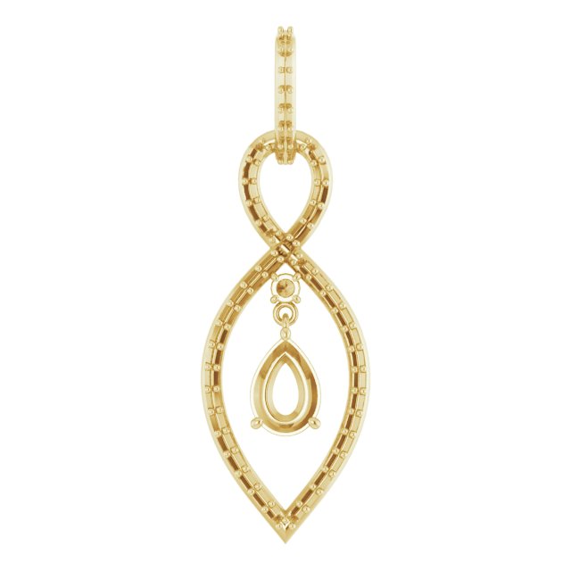 Infinity-Inspired Pendant