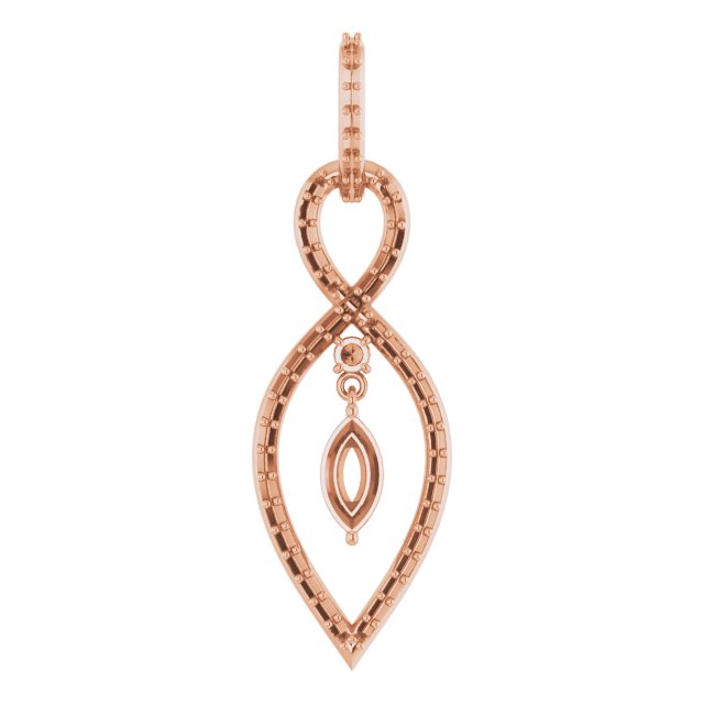 Infinity-Inspired Pendant