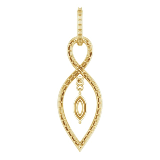 Infinity-Inspired Pendant