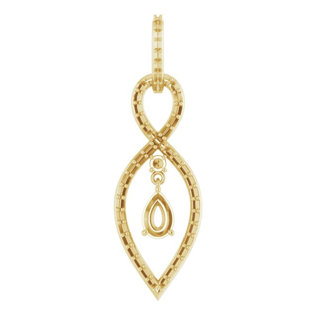 Infinity-Inspired Pendant