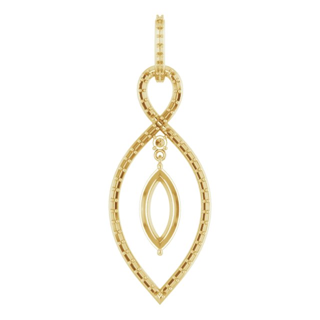 Infinity-Inspired Pendant