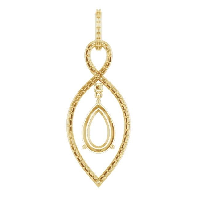 Infinity-Inspired Pendant