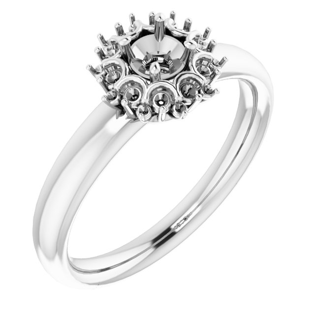 Halo-Style Ring