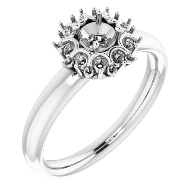 Halo-Style Ring