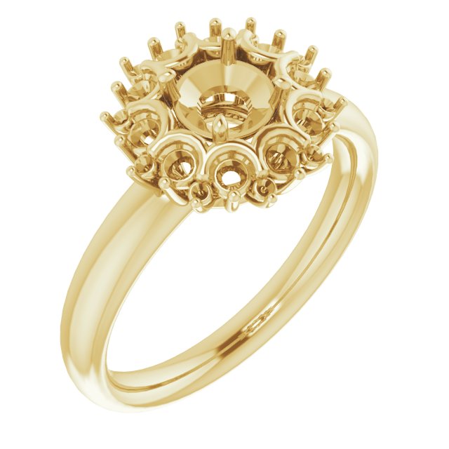 Halo-Style Ring